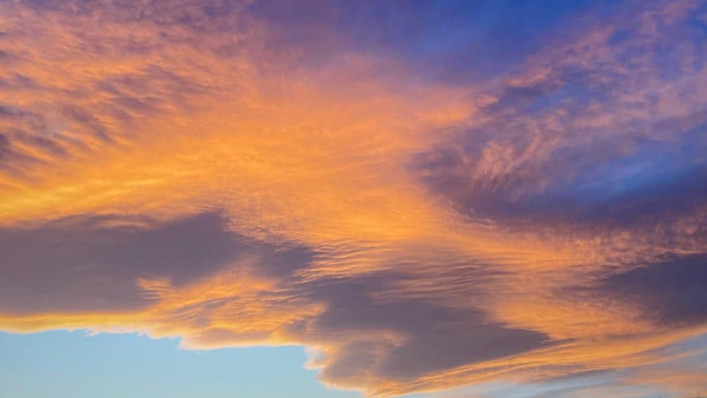 Wolken vor dem Himmel