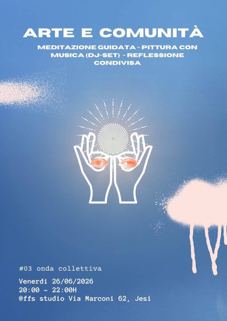 Flyer kunst und Gemeinschaft